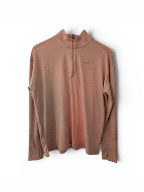 Nike Half-Zip Pullover - Dusty Rose Heather